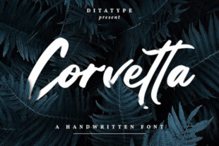 Corvetta-Bold Handwritten Font
