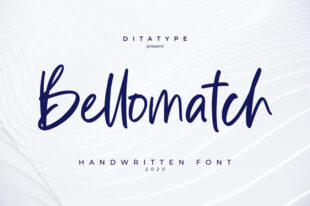 Bellomatch-Lovely Handwritten Font