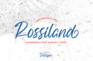 Rossiland-Beautiful Handwritten Font
