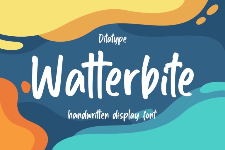 Preview image of Watterbite-Handwritten Font