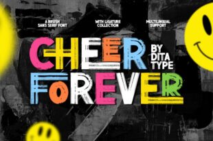 Cheer Forever- Display Font