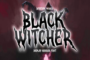 Black Witcher- Display Font