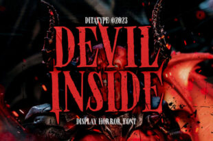 Devil Inside- Display Font