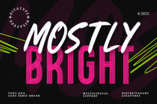 Mostly Bright-Font Duo