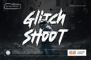 Glitch Shoot-Display Font