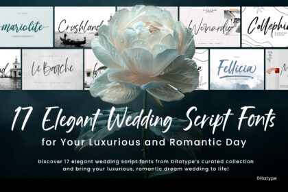 picture of 17 Elegant Wedding Script Fonts for Your Luxurious and Romantic Day