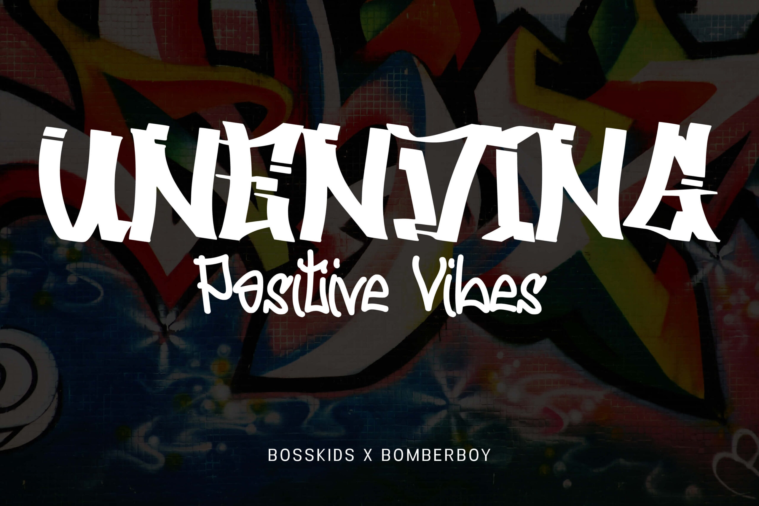 Graffiti Font Style Combination