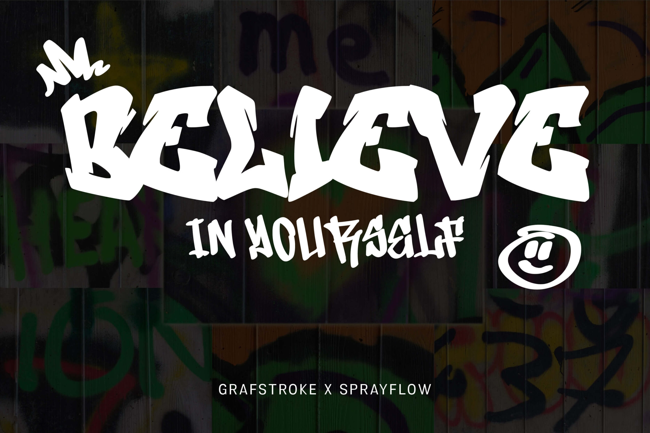 Graffiti Font Style Combination