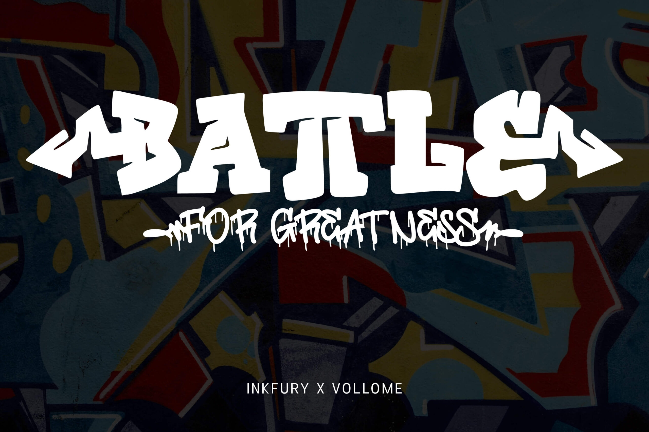 Graffiti Font Style Combination