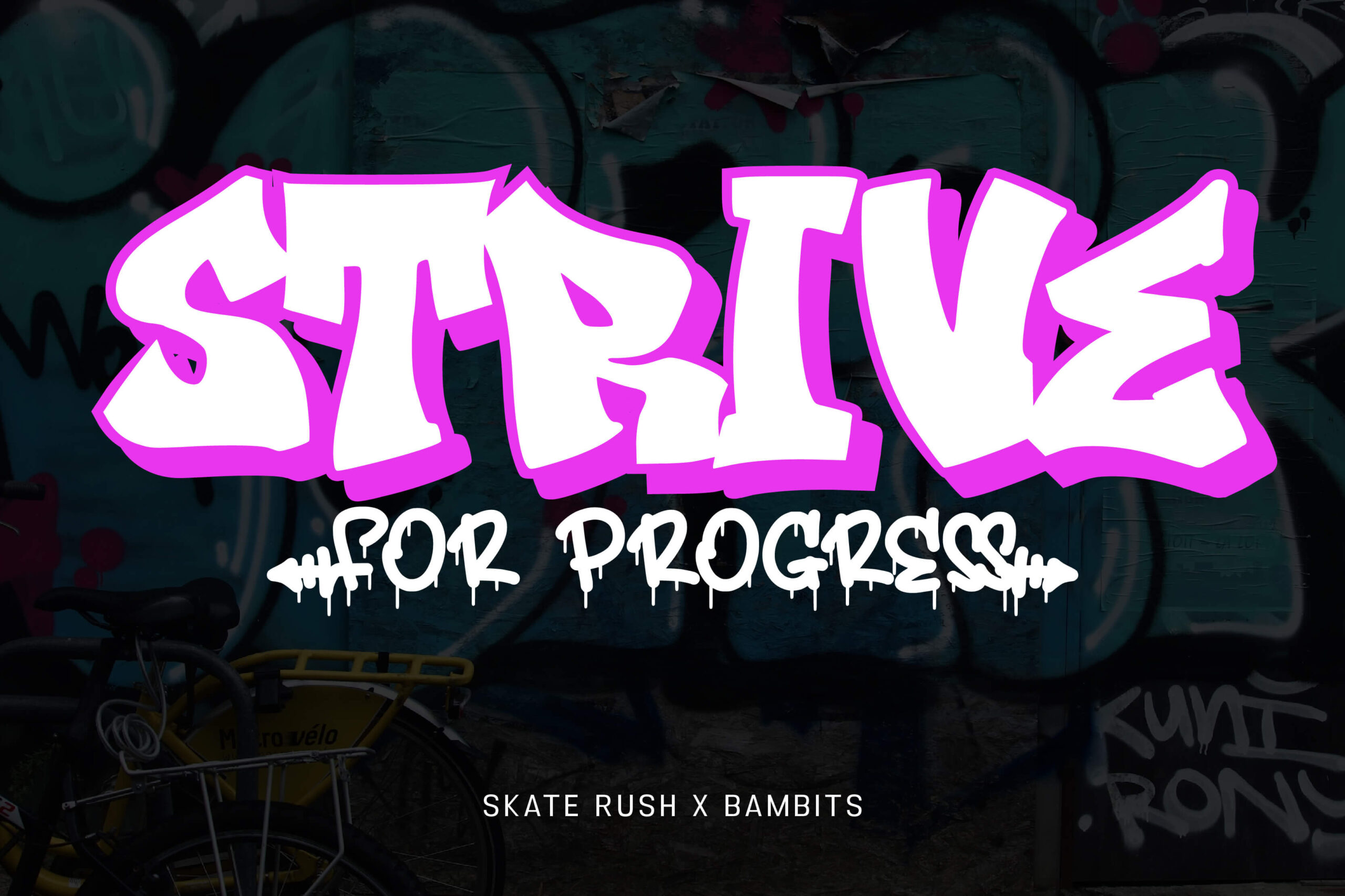Graffiti Font Style Combination