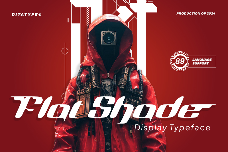 futuristic display fonts