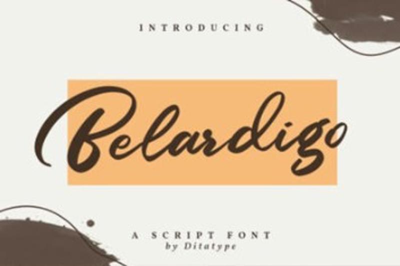 font for candle packaging