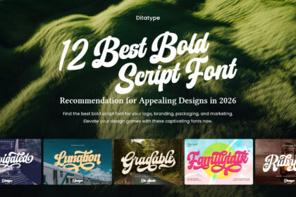 picture of 12 Best Bold Script Font Recommendation for Appealing Designs in 2026